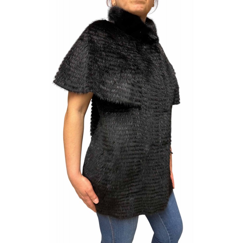 KAT ΓΥΝΑΙΚΕΙΑ ΚΟΝΤΟΜΑΝΙΚΗ ΓΟΥΝΑ MINK ΜΑΥΡΗ KAT ΓΥΝΑΙΚΕΙΑ ΚΟΝΤΟΜΑΝΙΚΗ ΓΟΥΝΑ MINK ΜΑΥΡΗ