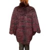 LEXIE WOMENS REX-MINK BORDEAUX FUR