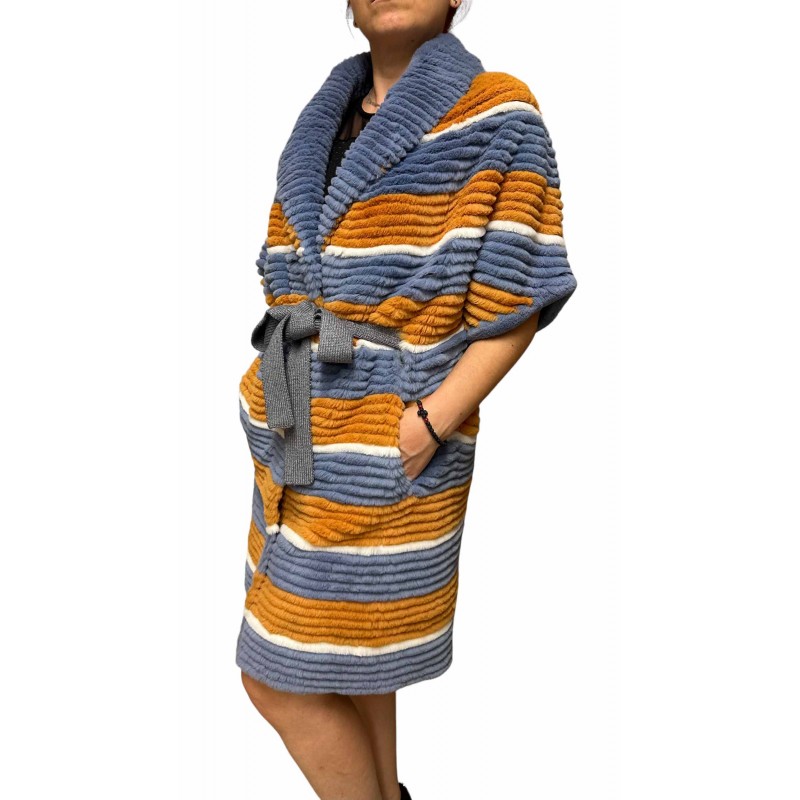 MILAN ΓΥΝΑΙΚΕΙΑ ΚΟΝΤΟΜΑΝΙΚΗ ΓΟΥΝΑ REX ΜΠΛΕ-ΠΟΡΤΟΚΑΛΙ MILAN ΓΥΝΑΙΚΕΙΑ ΚΟΝΤΟΜΑΝΙΚΗ ΓΟΥΝΑ REX ΜΠΛΕ-ΠΟΡΤΟΚΑΛΙ