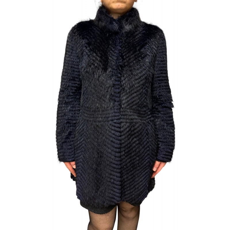 LORY WOMENS BLUE MINK FUR