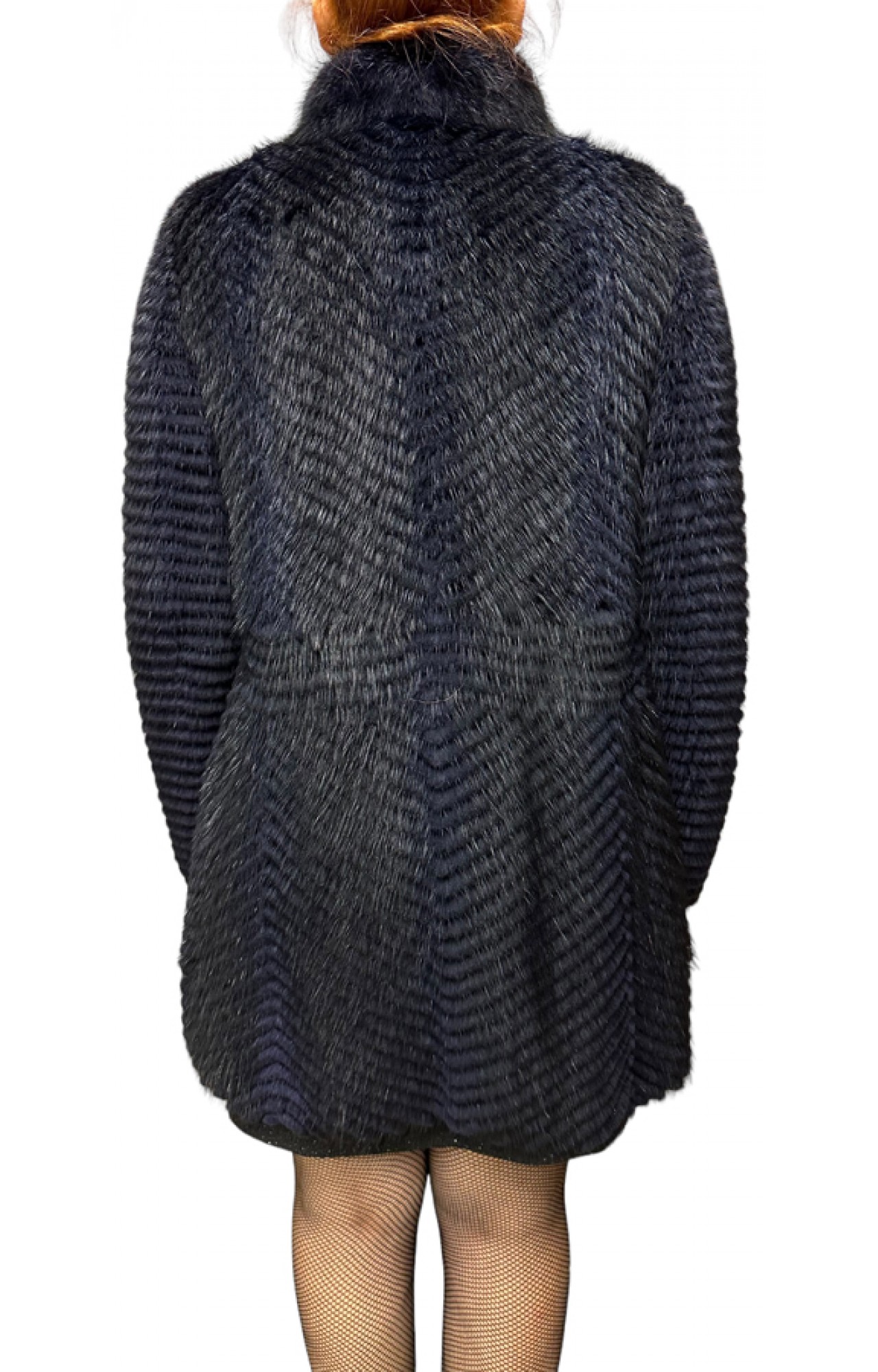 LORY WOMENS BLUE MINK FUR