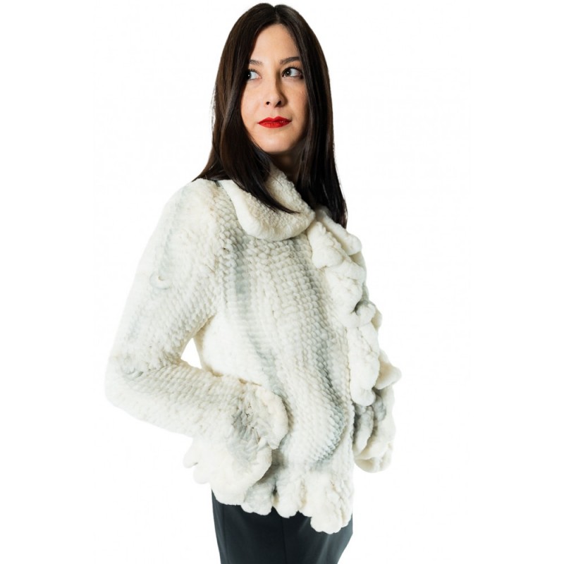 HU-122-111 ΓΥΝΑΙΚΕΙΑ ΓΟΥΝΑ REX ΛΕΥΚΟ