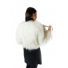 U-057 WOMENS FOX FUR WHITE