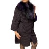 MIKA WOMENS PURPLE REX FUR