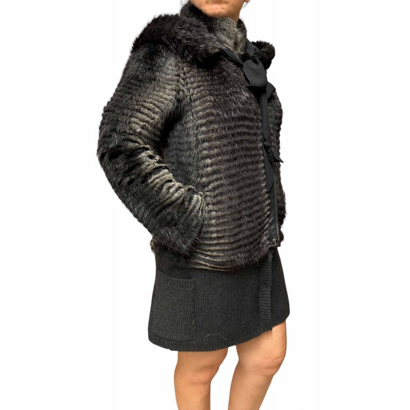 NAPOLI ΓΥΝΑΙΚΕΙΑ ΓΟΥΝΑ MINK ΜΑΥΡΗ NAPOLI ΓΥΝΑΙΚΕΙΑ ΓΟΥΝΑ MINK ΜΑΥΡΗ