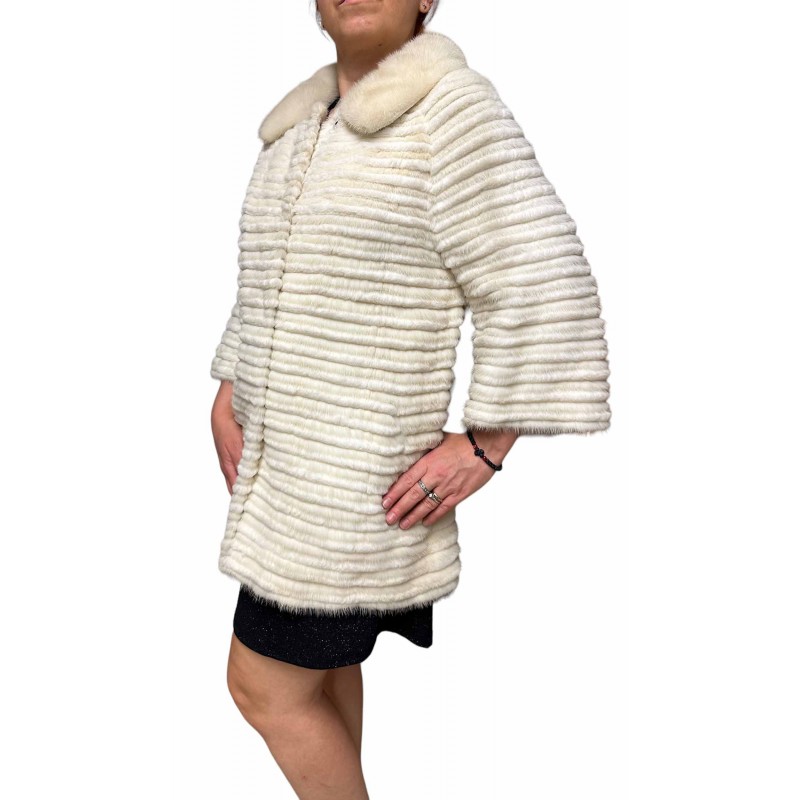 SNOW ΓΥΝΑΙΚΕΙΑ ΓΟΥΝΑ MINK-REX ΛΕΥΚΗ SNOW ΓΥΝΑΙΚΕΙΑ ΓΟΥΝΑ MINK-REX ΛΕΥΚΗ