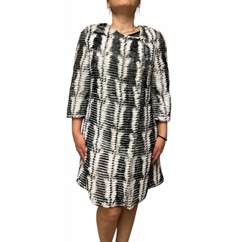 SPIRIT ΓΥΝΑΙΚΕΙΑ ΓΟΥΝΑ REX ΛΕΥΚΟ-ΜΑΥΡΟ