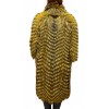 STAR WOMENS BROWN FOX FUR WITH BLONDE