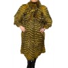 STAR WOMENS BROWN FOX FUR WITH BLONDE