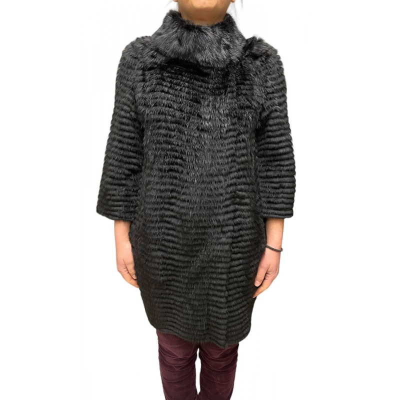 SUNNY ΓΥΝΑΙΚΕΙΑ ΓΟΥΝΑ ΜΑΥΡΗ MINK