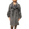 VIRGINIA WOMENS REX FUR GREY