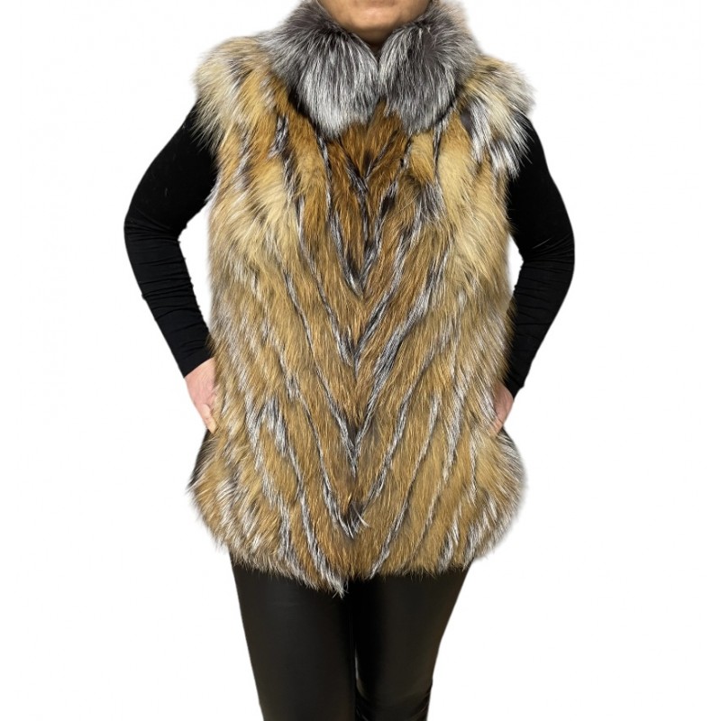 TONIA ΓΥΝΑΙΚΕΙΟ ΓΟΥΝΙΝΟ ΓΙΛΕΚΟ SILVER FOX ΚΑΦΕ TONIA ΓΥΝΑΙΚΕΙΟ ΓΟΥΝΙΝΟ ΓΙΛΕΚΟ SILVER FOX ΚΑΦΕ