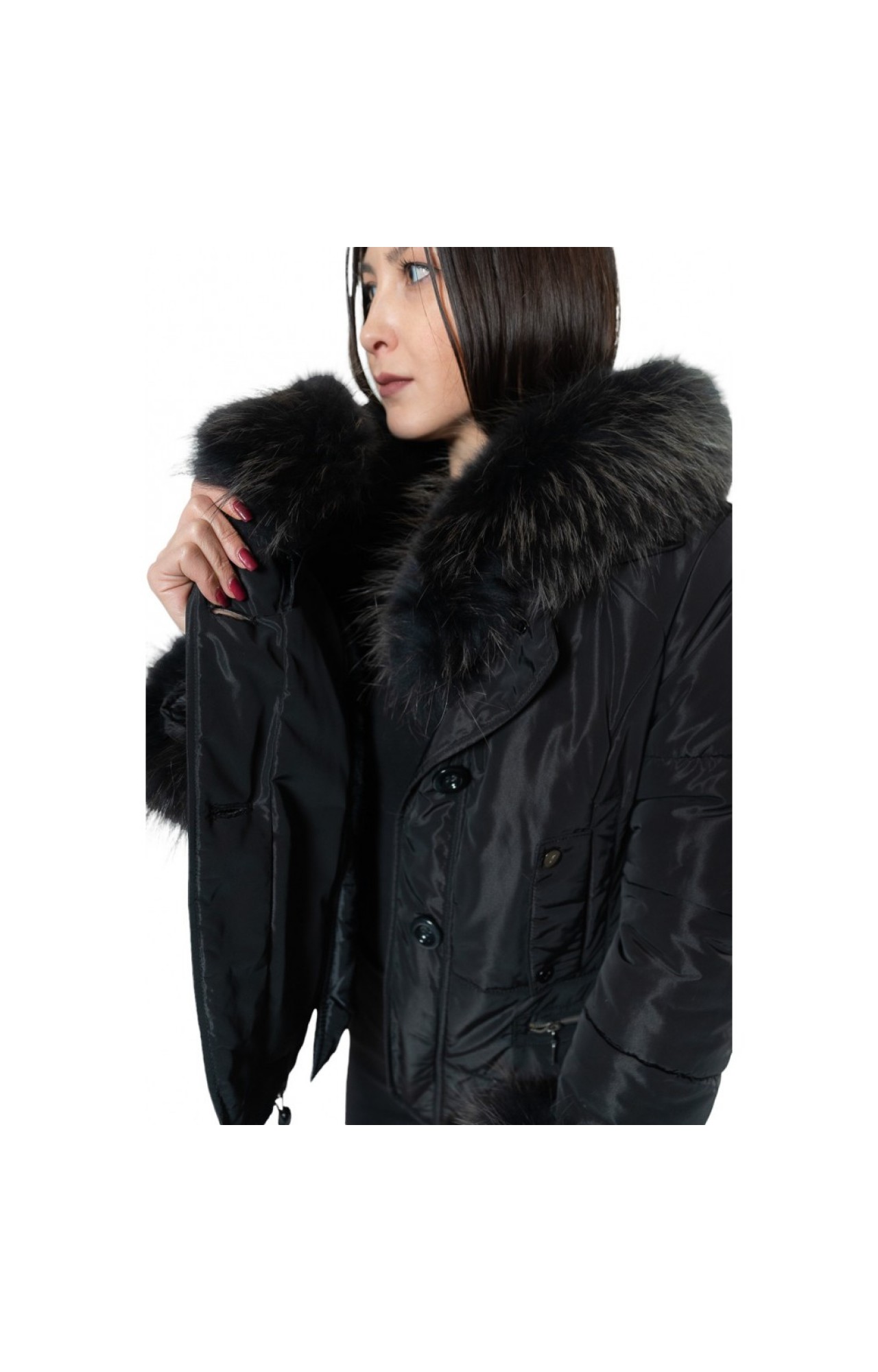 GIOVANNA BLACK WOMENS JACKET