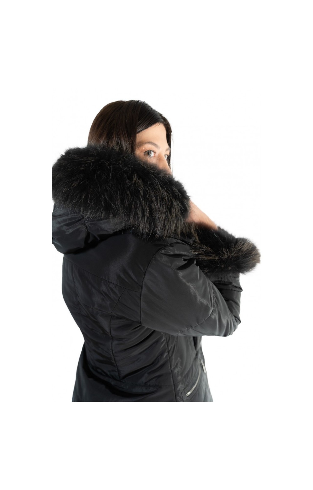 GIOVANNA BLACK WOMENS JACKET