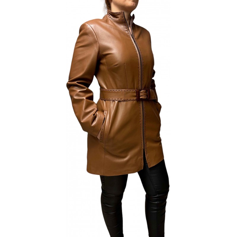 01 ΓΥΝΑΙΚΕΙΑ ΔΕΡΜΑΤΙΝΗ ΖΑΚΕΤΑ ΚΑΦΕ 01 ΓΥΝΑΙΚΕΙΑ ΔΕΡΜΑΤΙΝΗ ΖΑΚΕΤΑ ΚΑΦΕ