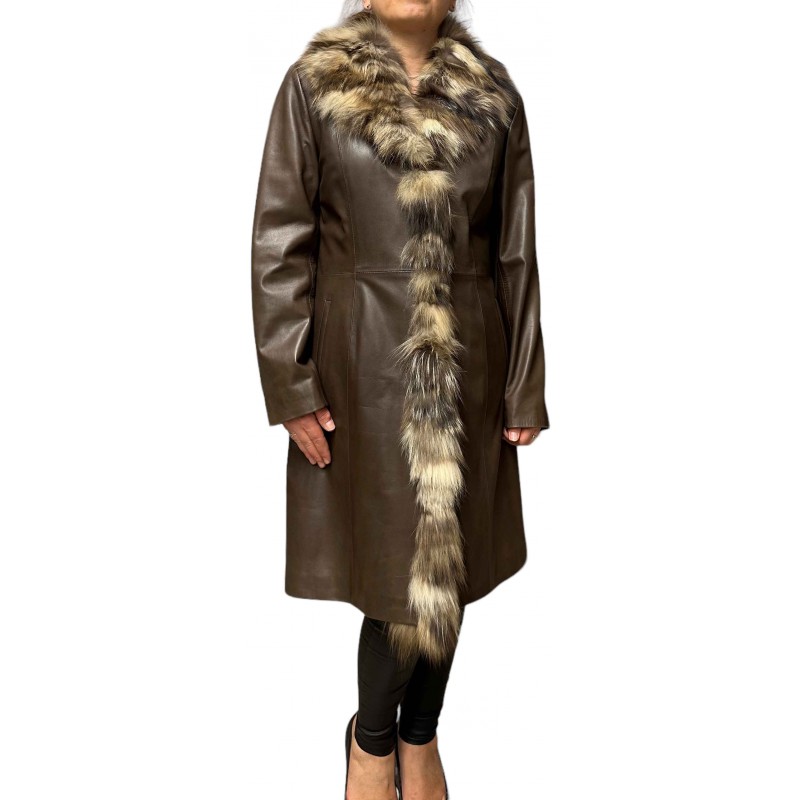 52076 AICE ΓΥΝΑΙΚΕΙΑ ΔΕΡΜΑΤΙΝΗ ΖΑΚΕΤΑ ΚΑΦΕ 52076 AICE ΓΥΝΑΙΚΕΙΑ ΔΕΡΜΑΤΙΝΗ ΖΑΚΕΤΑ ΚΑΦΕ