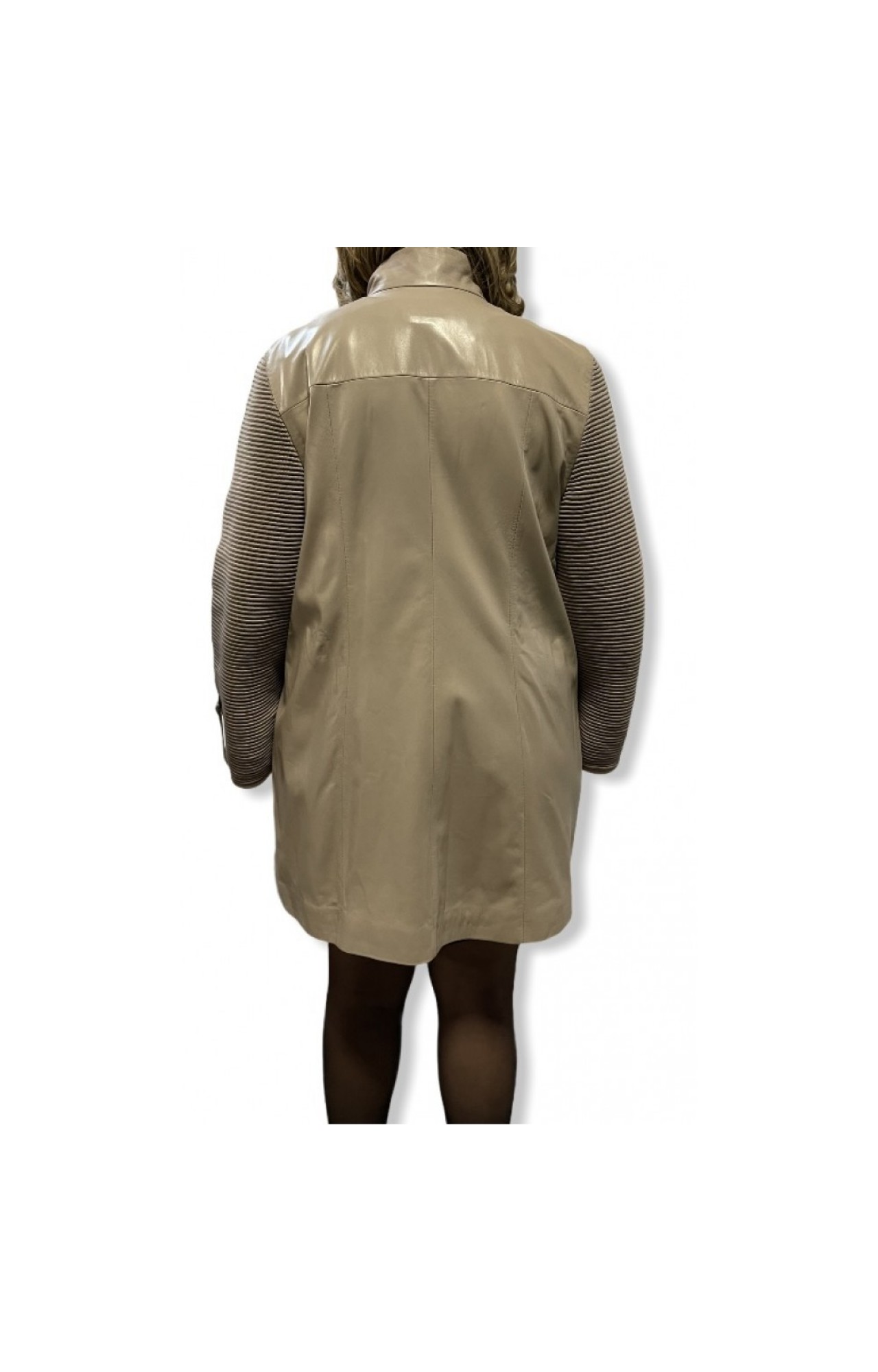 MARKOS LEATHER 206 WOMENS LEATHER JACKET BEIGE