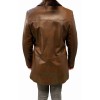 54063A WOMENS CLASSIC LEATHER JACKET BROWN