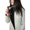 9915 WOMEN'S BEIGE SPRING LEATHER JACKET