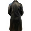 K-4220 WOMENS BLACK CLASSIC LEATHER COAT