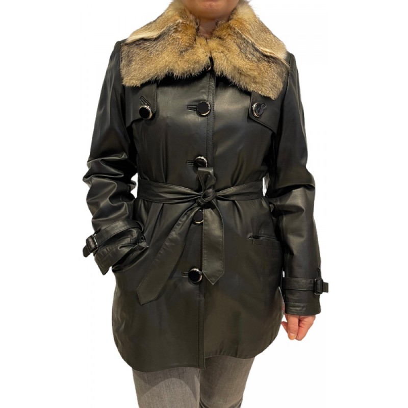 ΓΥΝΑΙΚΕΙΟ ΔΕΡΜΑΤΙΝΟ ΜΠΟΥΦΑΝ LI-PK829T ΜΑΥΡΟ