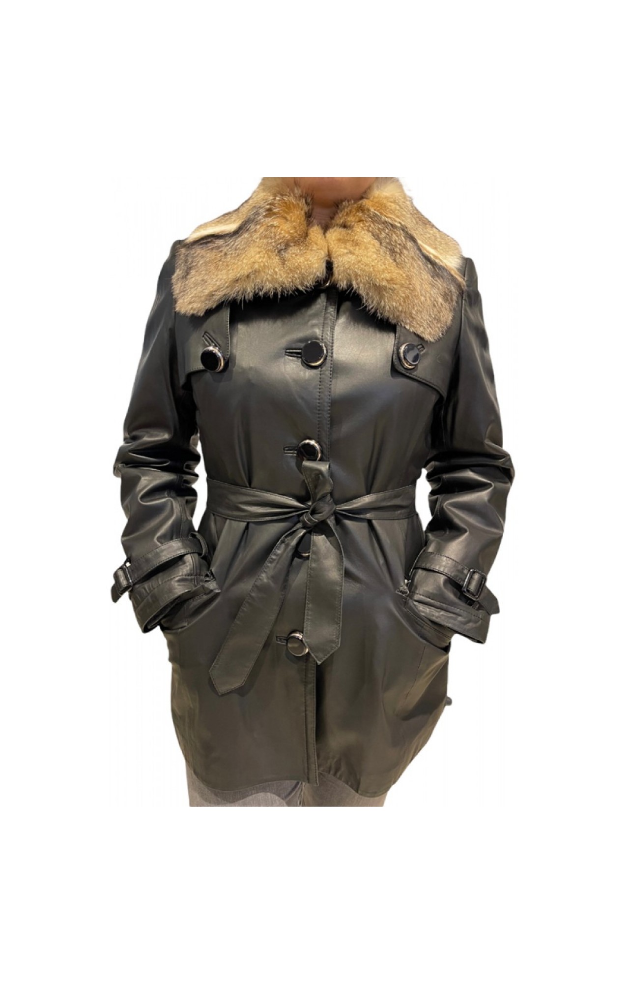 MARKOS LEATHER LI-PK829T WOMEN'S LEATHER JACKET BLACK