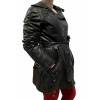 ZH-08211 WOMENS BLACK LEATHER JACKET